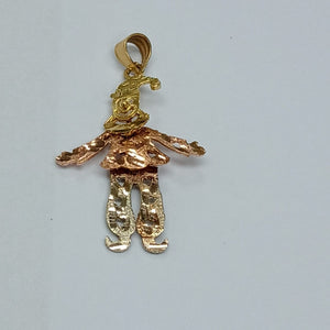 DIJE ORO,ORO COMBINADO 14 K 0,70 GRMS (SEMINUEVO)