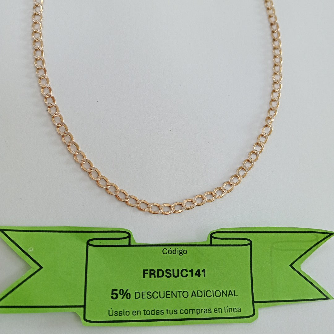 CADENA ORO 14 K 5,20 GRMS (SEMINUEVO)