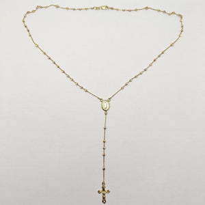 ROSARIO ORO, ORO COMBINADO 14 K 5.5 GRMS (SEMINUEVO)