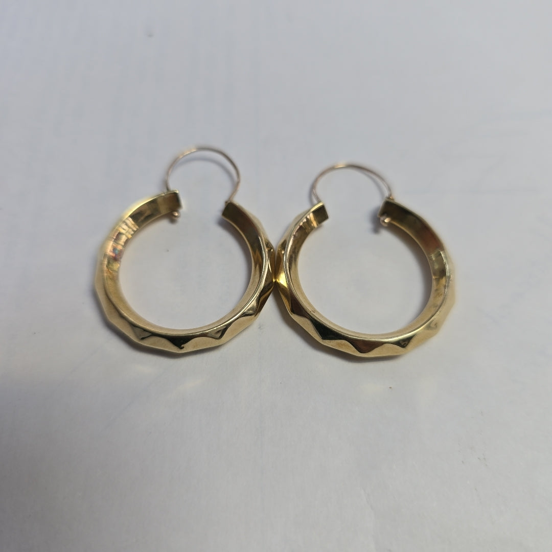ARRACADAS PAR ORO 14 K 4.6 GRMS (SEMINUEVO)