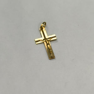 CRUCIFIJO ORO 10 K 0.8 GRMS (SEMINUEVO)