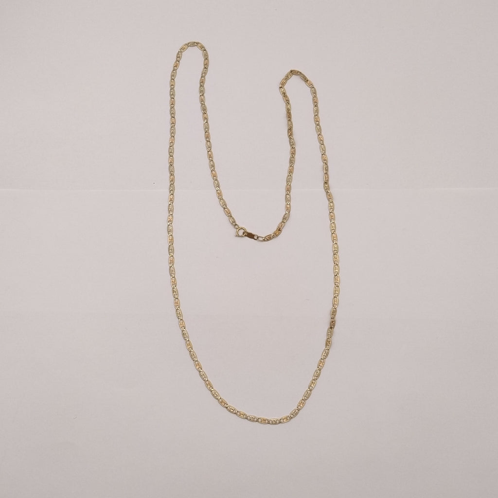 CADENA ORO, ORO COMBINADO 10 K 6.5 GRMS (SEMINUEVO)