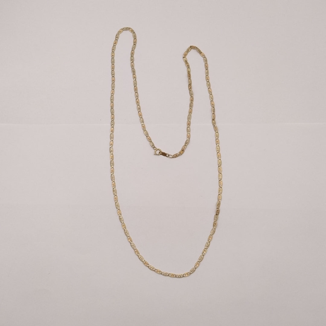 CADENA ORO, ORO COMBINADO 10 K 6.5 GRMS (SEMINUEVO)