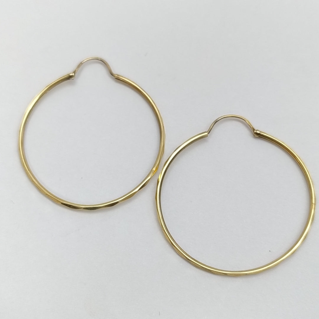 ARRACADAS PAR ORO 14 K 2.4 GRMS (SEMINUEVO)