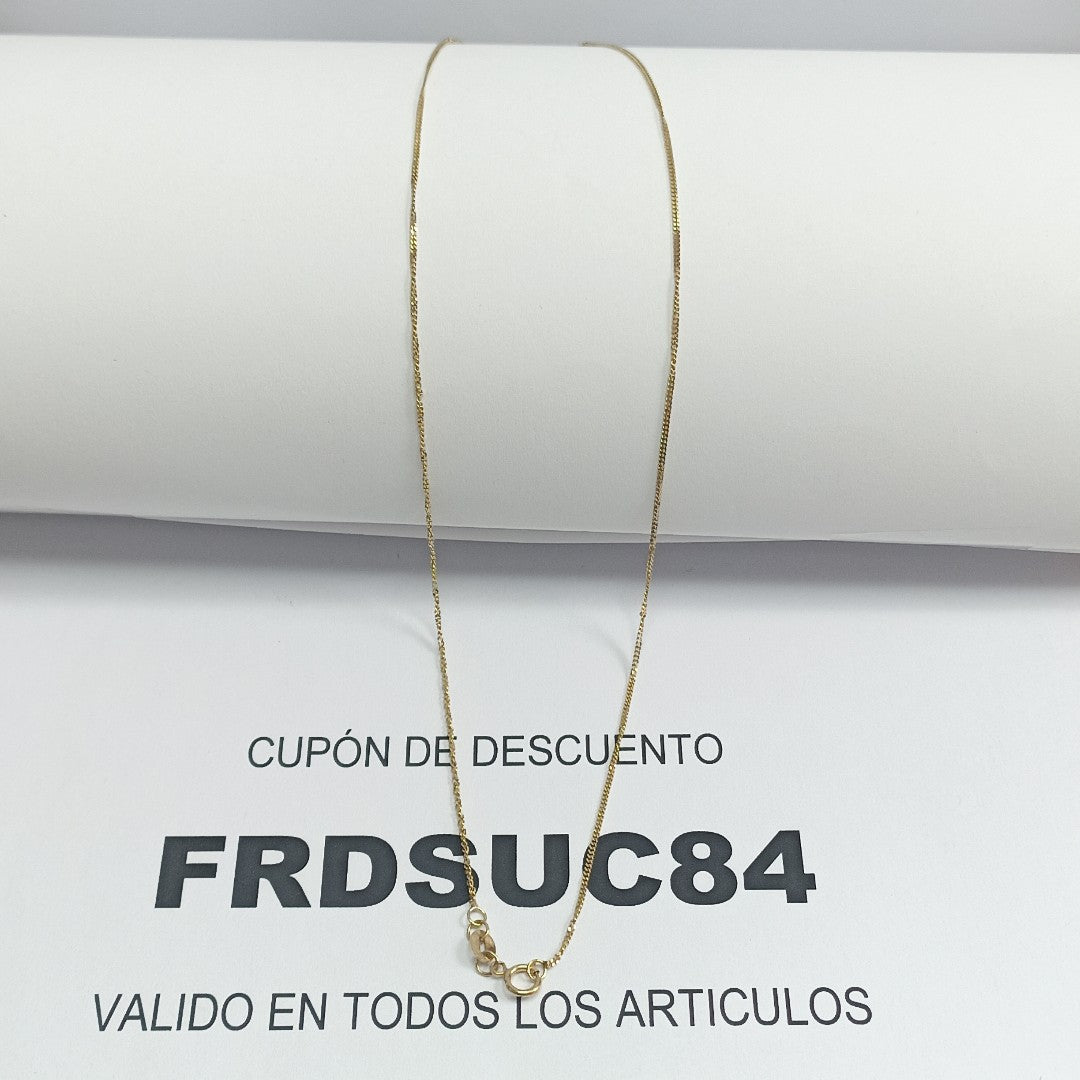 CADENA ORO 10 K 1.6 GRMS (SEMINUEVO)