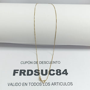CADENA ORO 10 K 1.6 GRMS (SEMINUEVO)