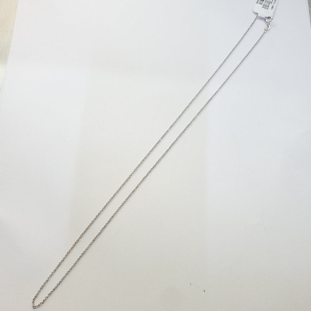 CADENA ORO BLANCO 10 K 1,10 GRMS (SEMINUEVO)