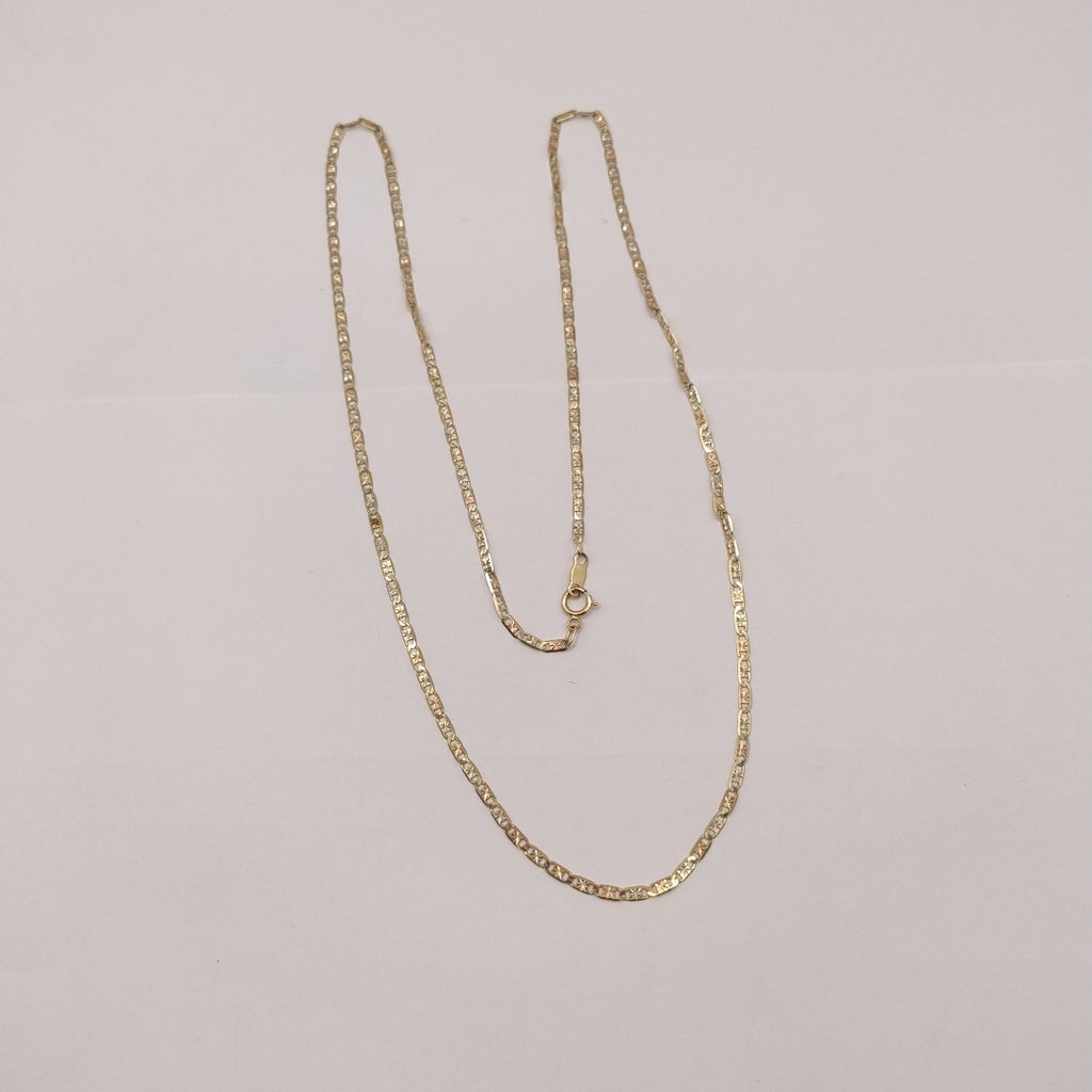 CADENA ORO, ORO COMBINADO 8 K 3.4 GRMS (SEMINUEVO)
