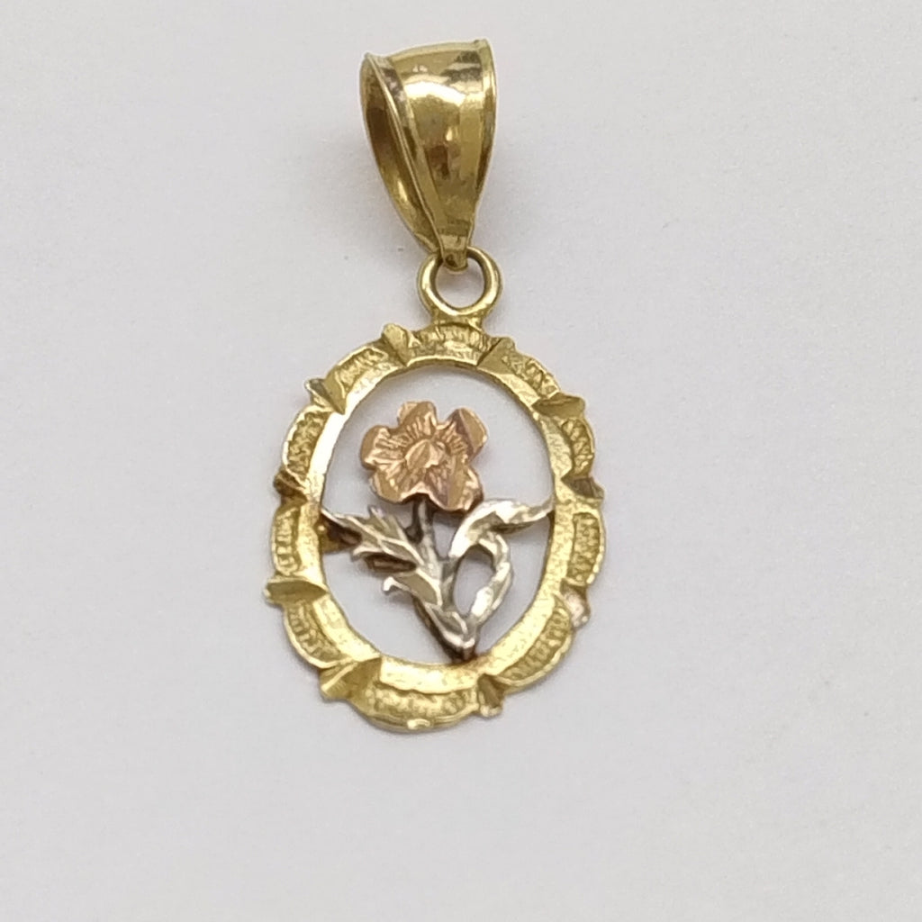 DIJE ORO COMBINADO 14 K 1 GRMS (SEMINUEVO)