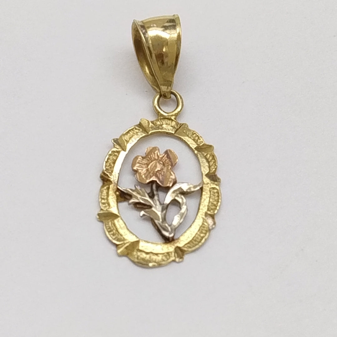 DIJE ORO COMBINADO 14 K 1 GRMS (SEMINUEVO)