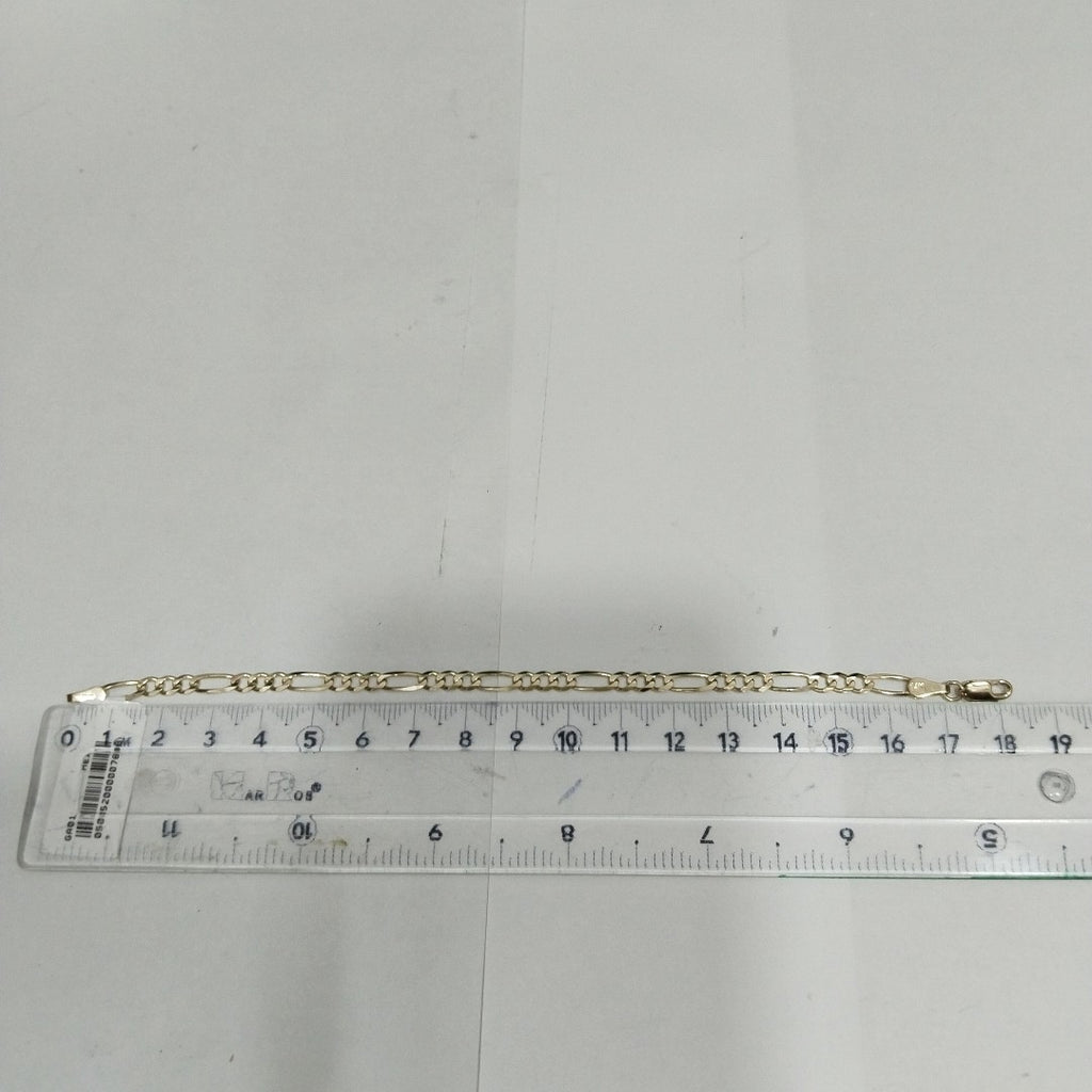 PULSERA TEJIDO 3X1 4.3G 18 CM 14K (NUEVO)