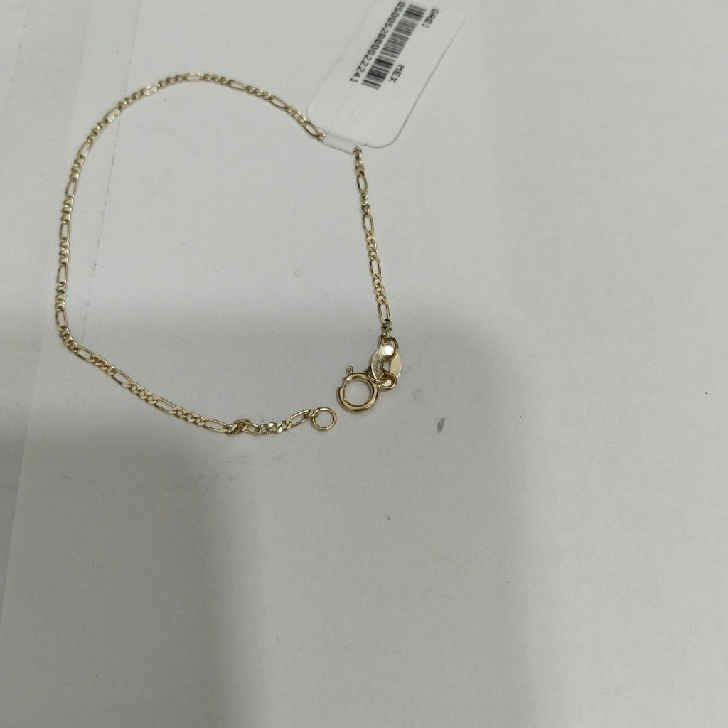 PULSERAS TEJIDO 3X1 ORO 14K 16 CM 0.9 GR (NUEVO)