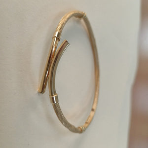 PULSERA RIGIDA ORO 10 K 4,40 GRMS (SEMINUEVO)