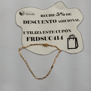 PULSERA ORO 10 K 1.5 GRMS (SEMINUEVO)