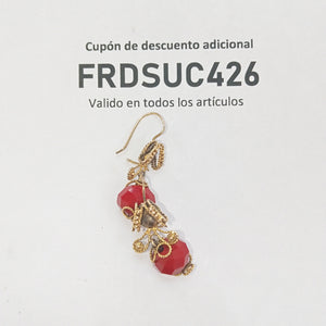 ARETES PAR ORO 8 K 3.9 GRMS (SEMINUEVO)