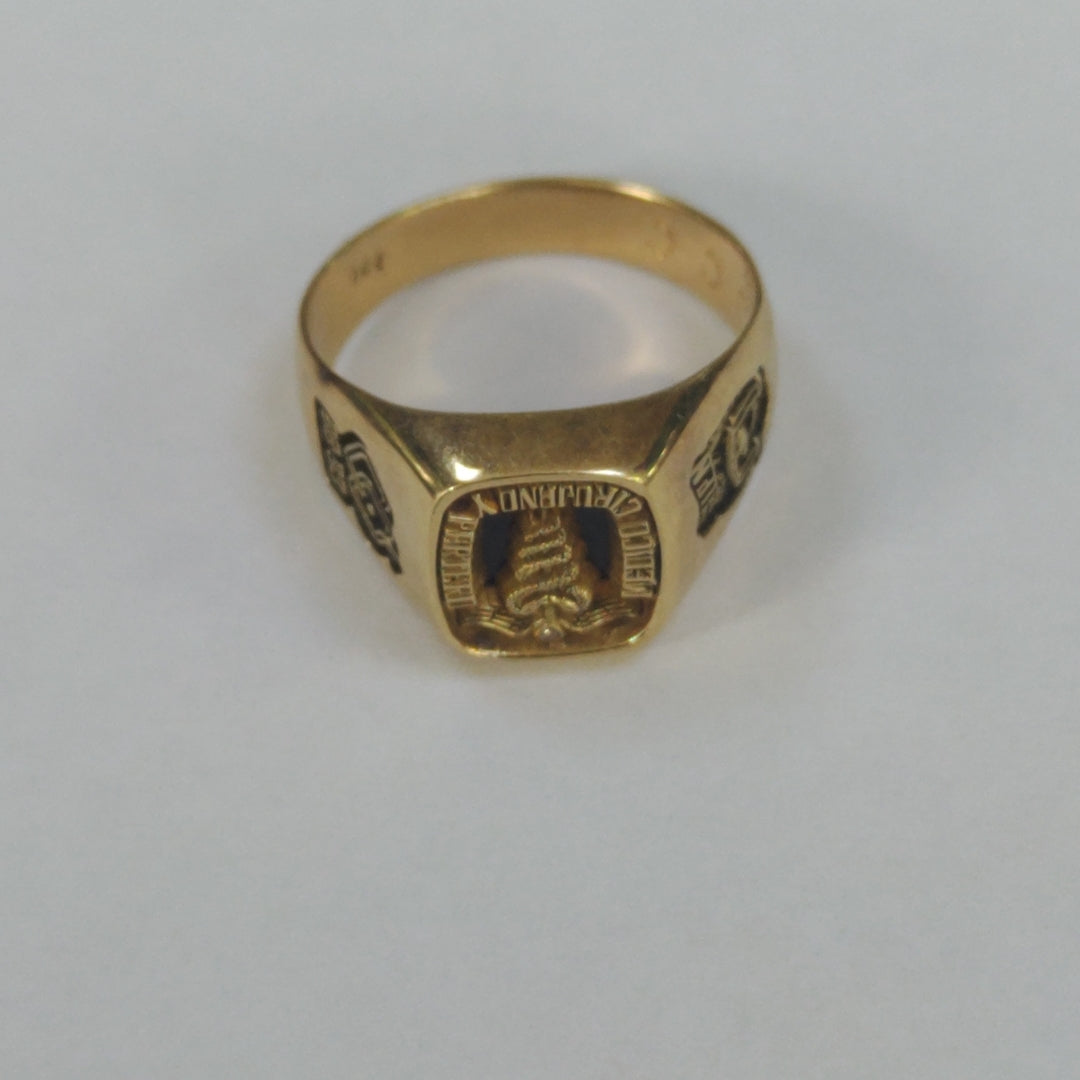 ANILLO ORO 14 K 6.4 GRMS (SEMINUEVO)