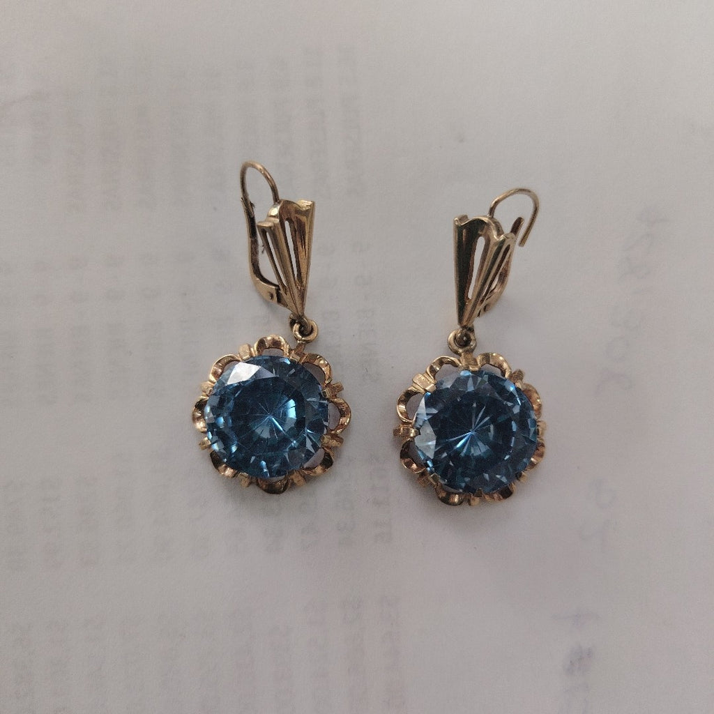 ARETES PAR ORO 8 K 10,00 GRMS (SEMINUEVO)