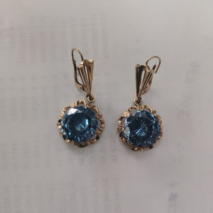 ARETES PAR ORO 8 K 10,00 GRMS (SEMINUEVO)