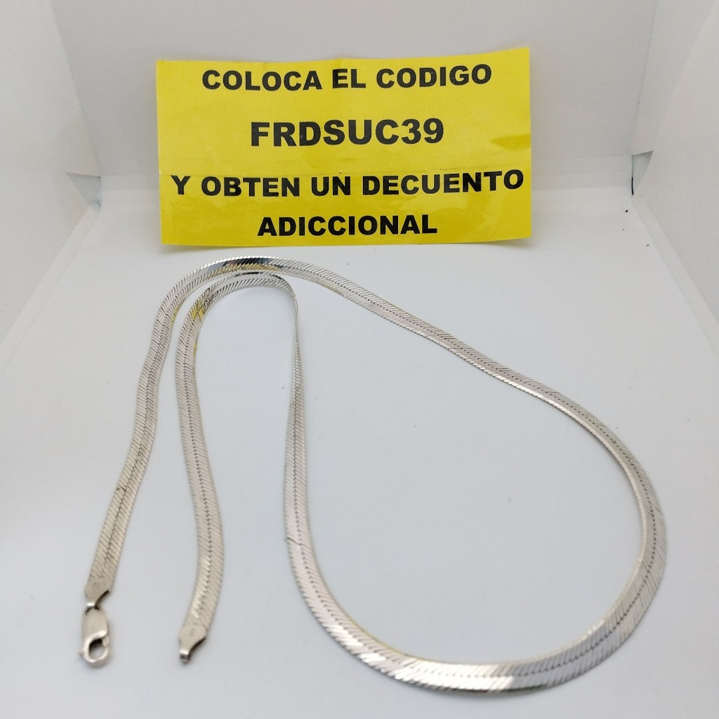 CADENA PLATA 29.7 GRMS (SEMINUEVO)