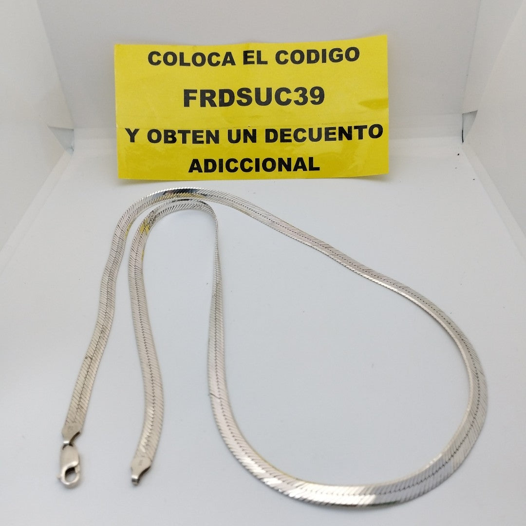 CADENA PLATA 29.7 GRMS (SEMINUEVO)