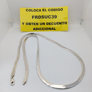 CADENA PLATA 29.7 GRMS (SEMINUEVO)