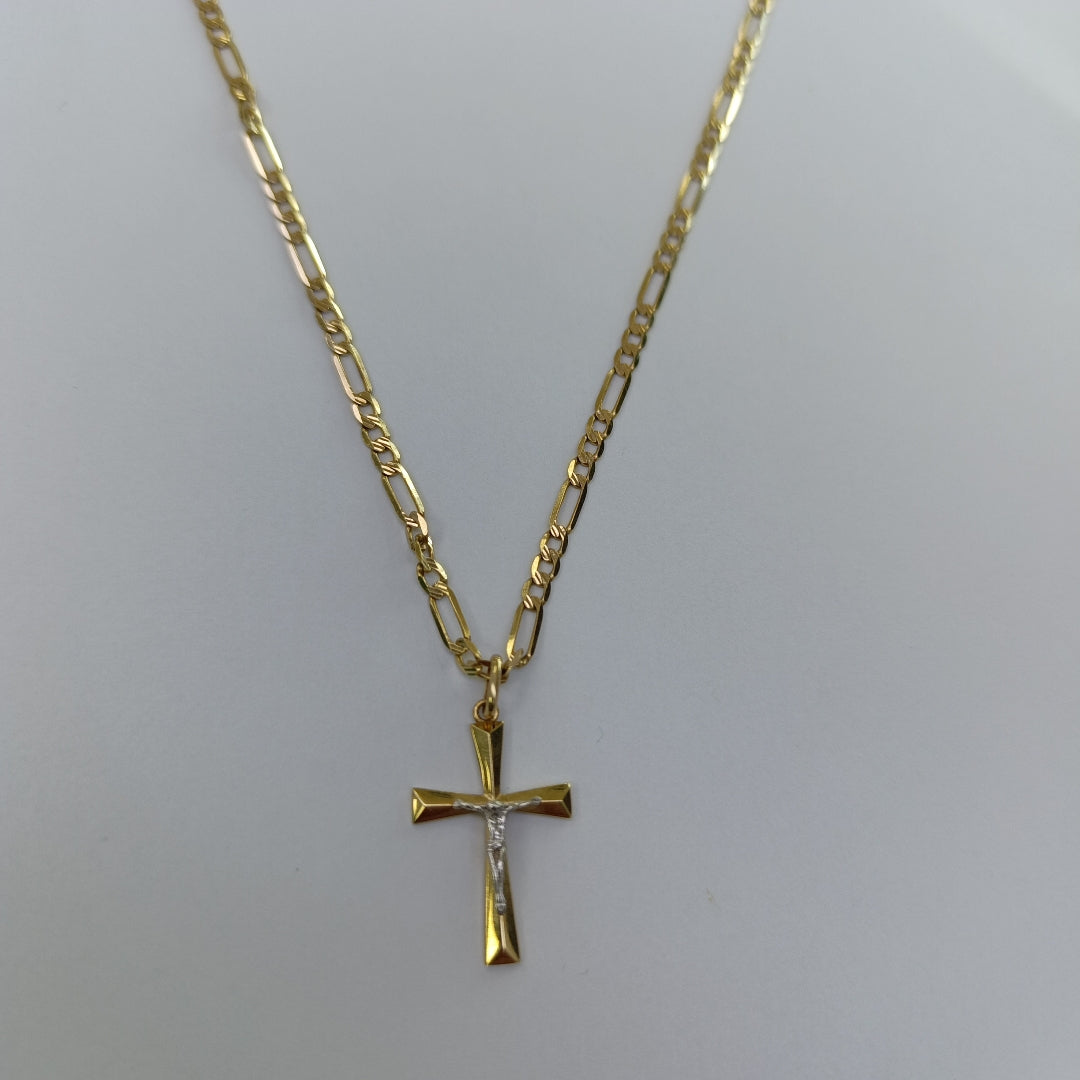 GARGANTILLA ORO, RODIADO 14 K 8.3 GRMS (SEMINUEVO)