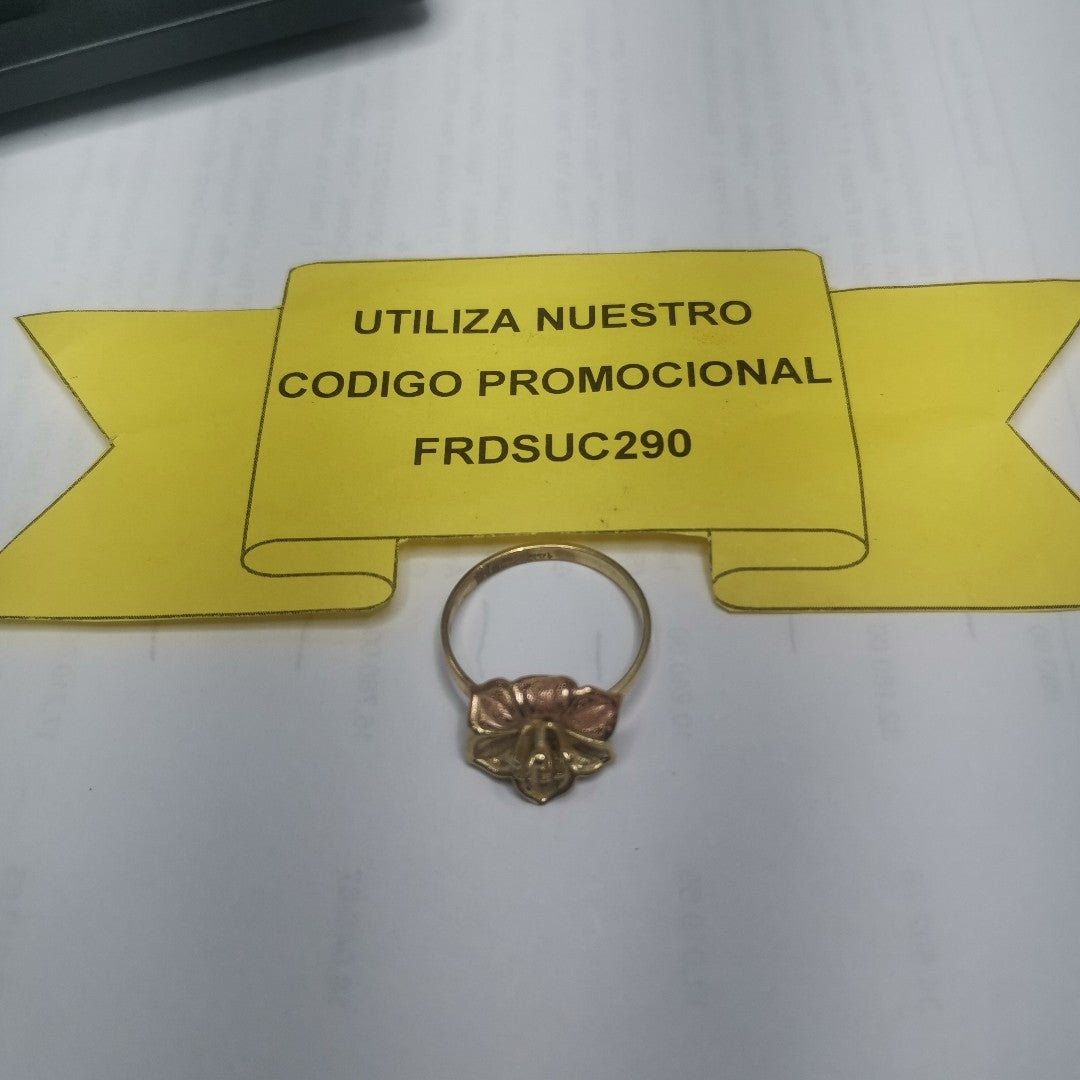 ANILLO ORO 14 K 1.9 GRMS (SEMINUEVO)