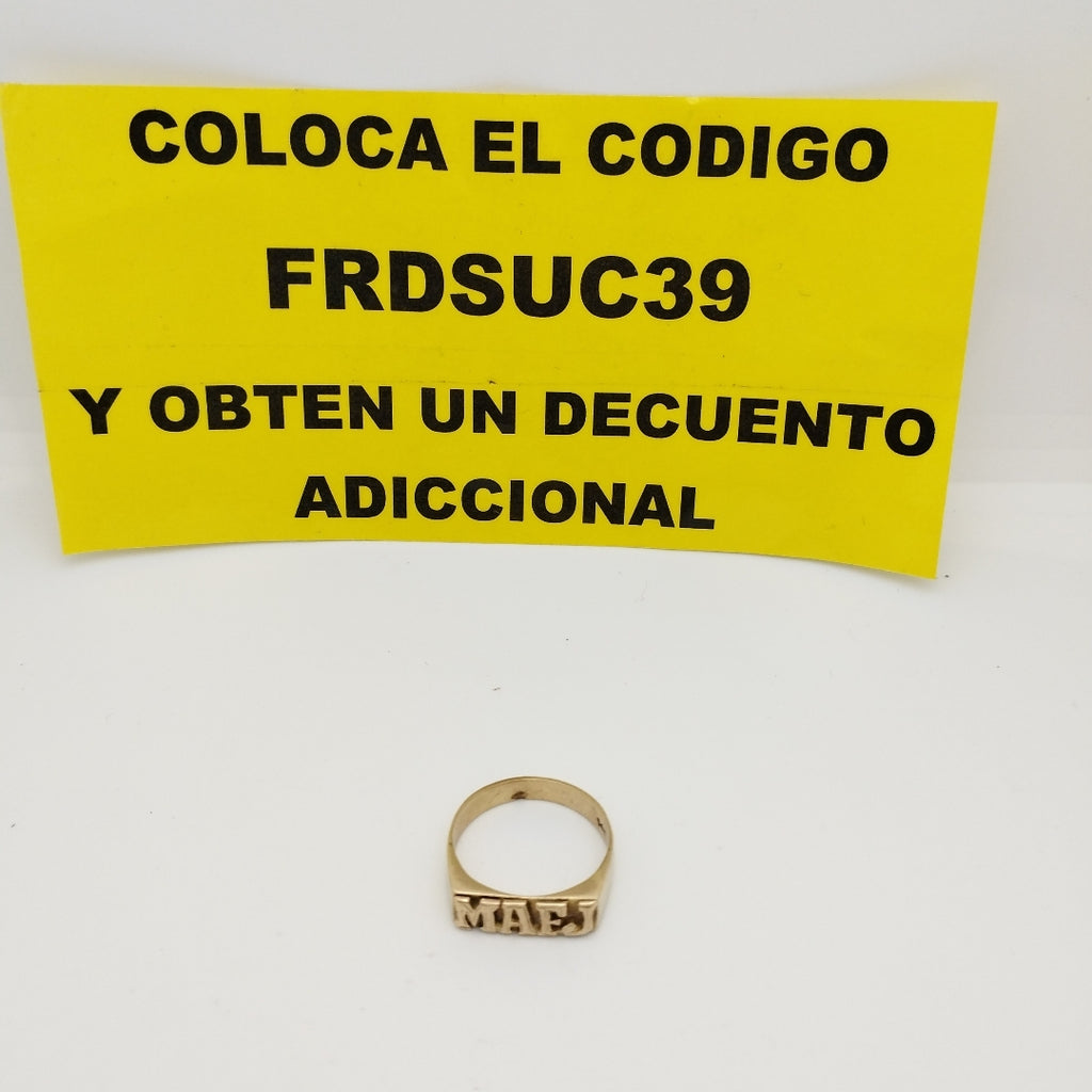 ANILLITO ORO 14 K 5.1 GRMS (SEMINUEVO)