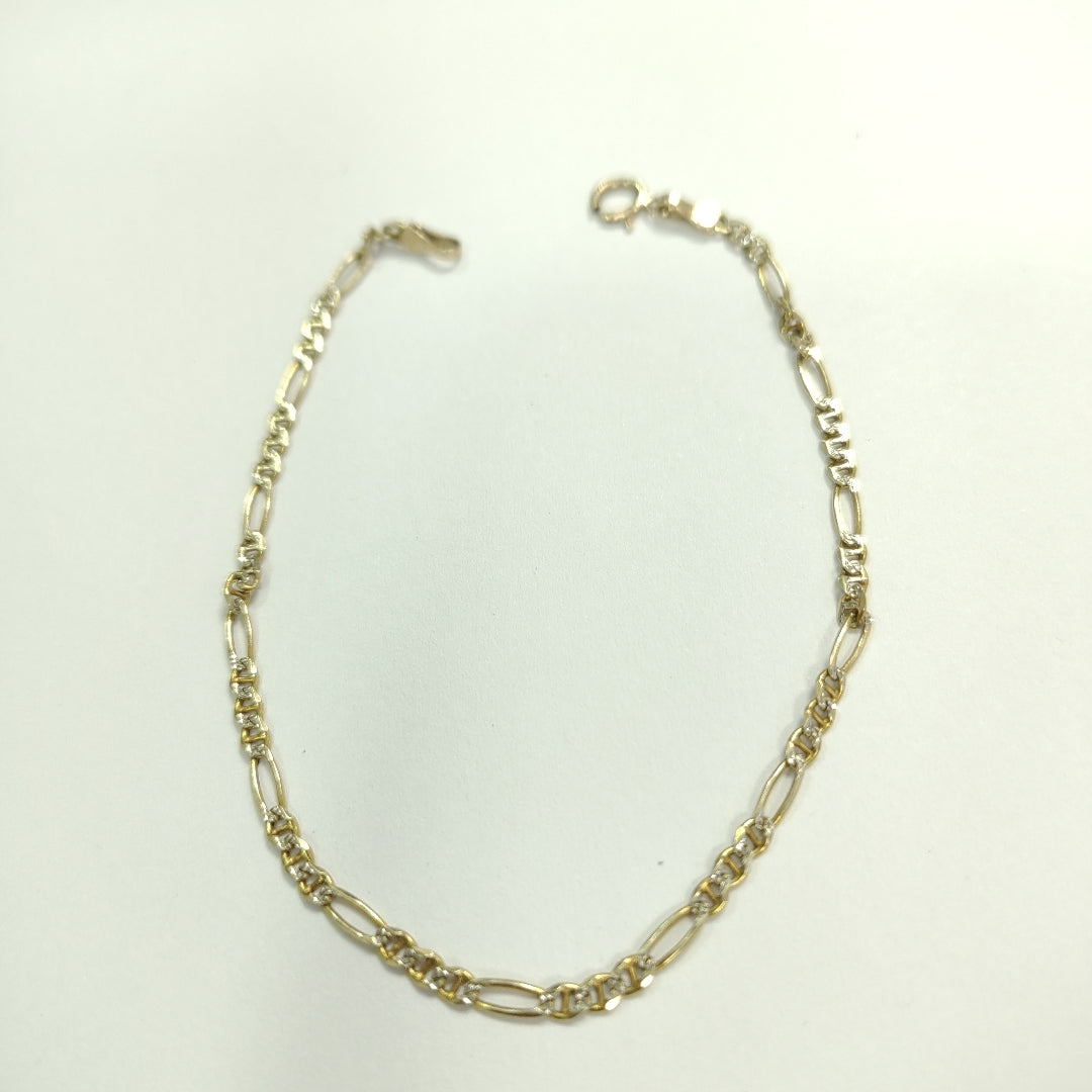 PULSERA ORO, RODIADO 10 K 1.8 GRMS (SEMINUEVO)