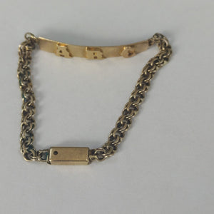 ESCLAVA ORO 10 K 3.9 GRMS (SEMINUEVO)