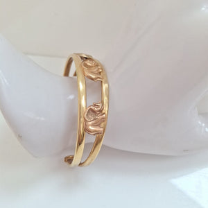 BRAZALETE ORO 14 K 9.8 GRMS (SEMINUEVO)