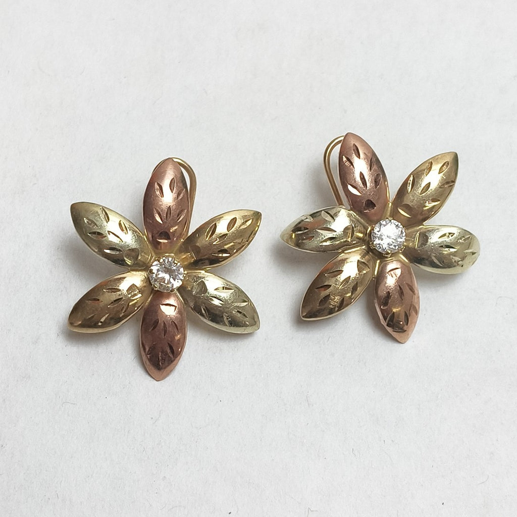 ARETES PAR ORO 10 K 4 GRMS (SEMINUEVO)