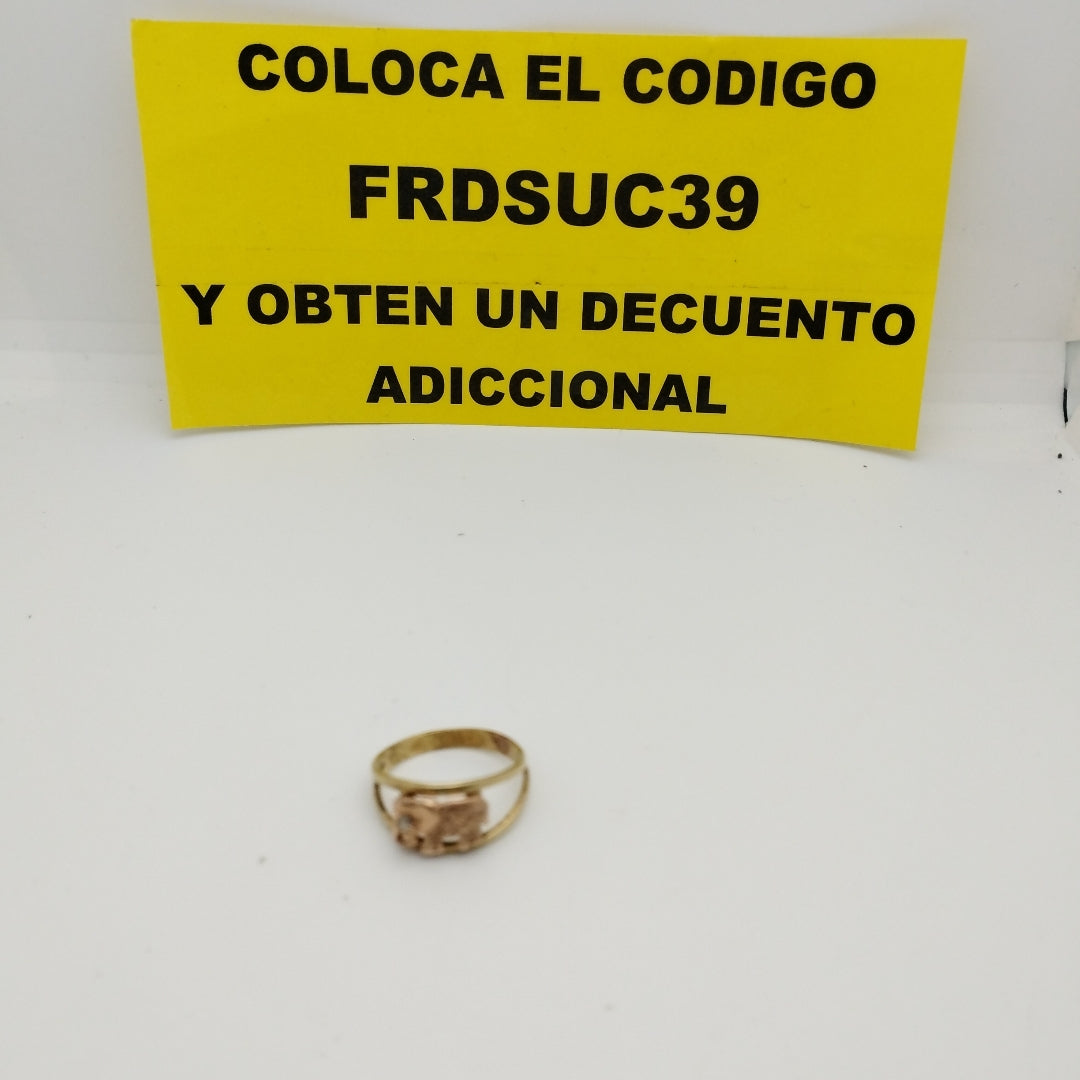 ANILLITO ORO 10 K 2.5 GRMS (SEMINUEVO)