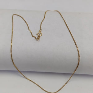 CADENA ORO 14 K 2,00 GRMS (SEMINUEVO)