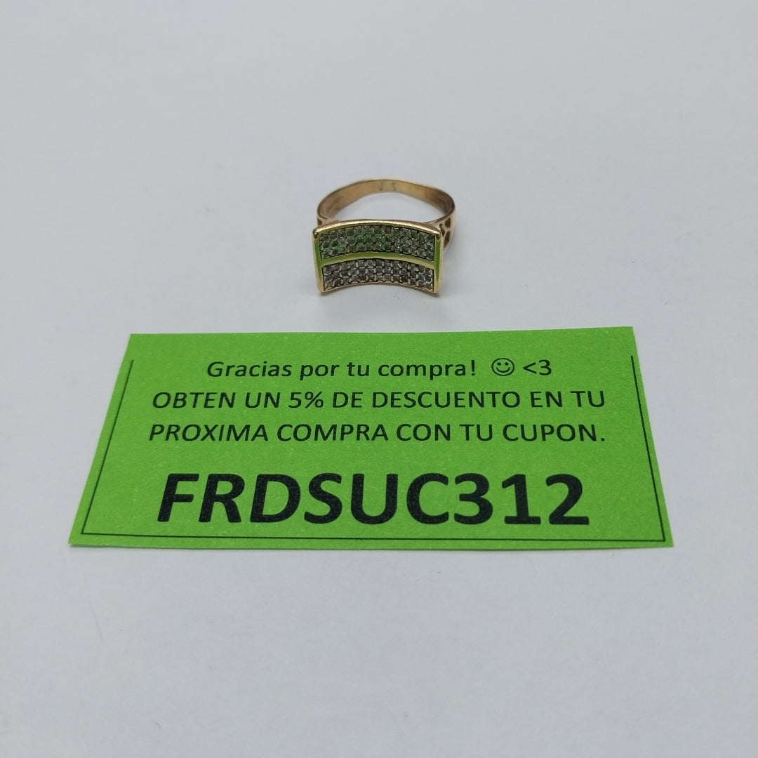 ANILLO ORO 10 K 3.7 GRMS (SEMINUEVO)