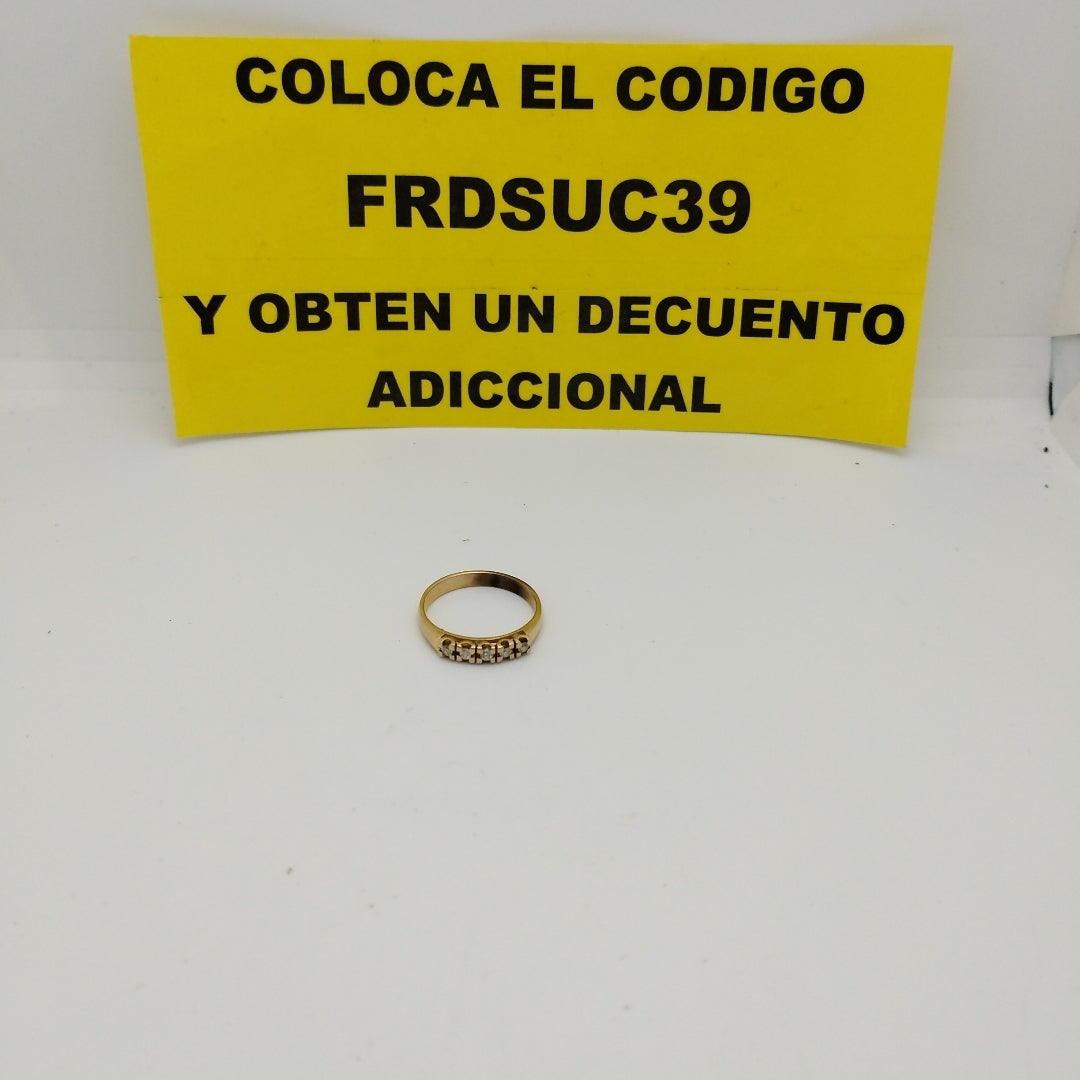 ANILLITO ORO 14 K 2.3 GRMS (SEMINUEVO)