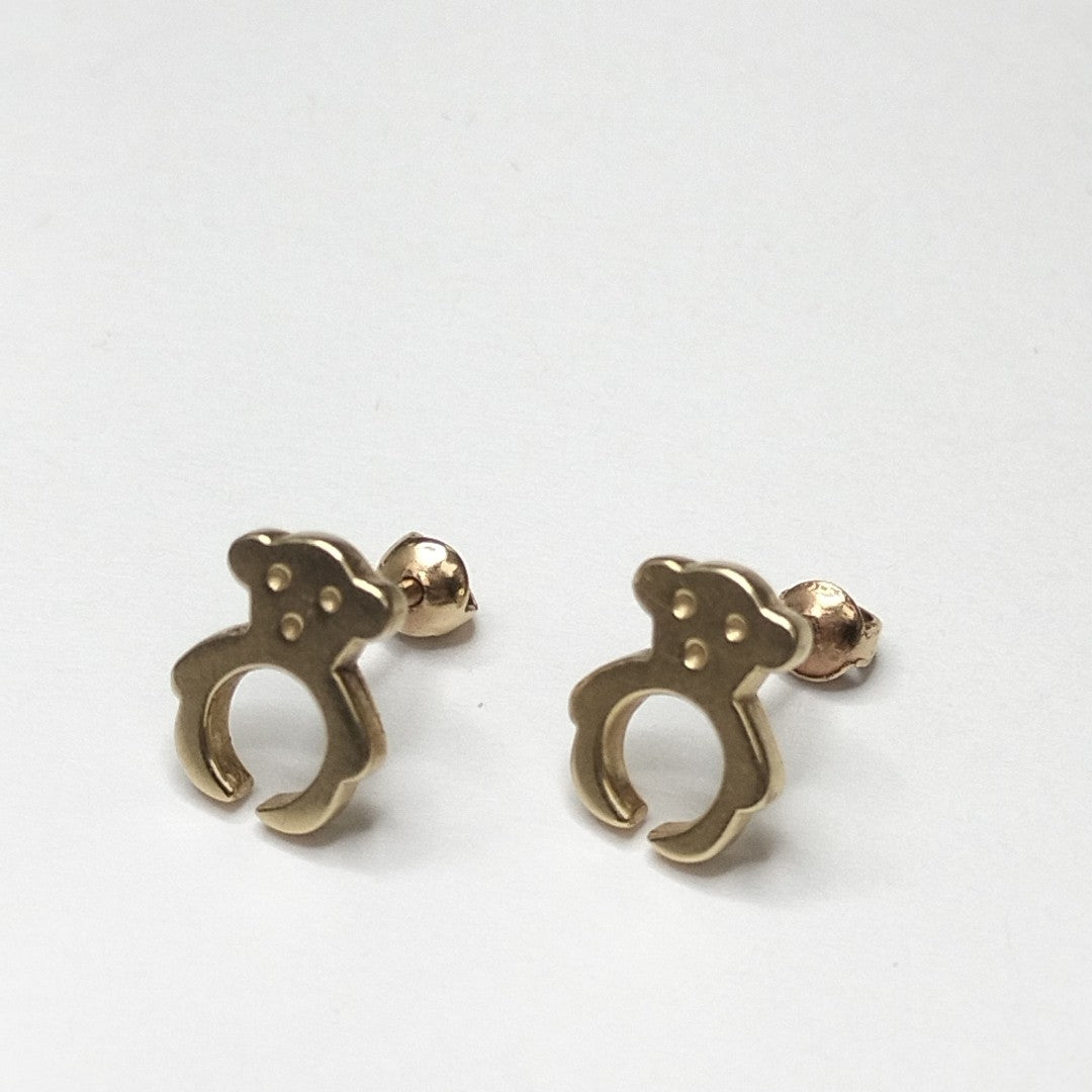 ARETES PAR ORO 14 K 1.7 GRMS (SEMINUEVO)