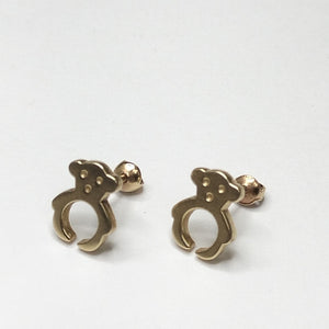 ARETES PAR ORO 14 K 1.7 GRMS (SEMINUEVO)