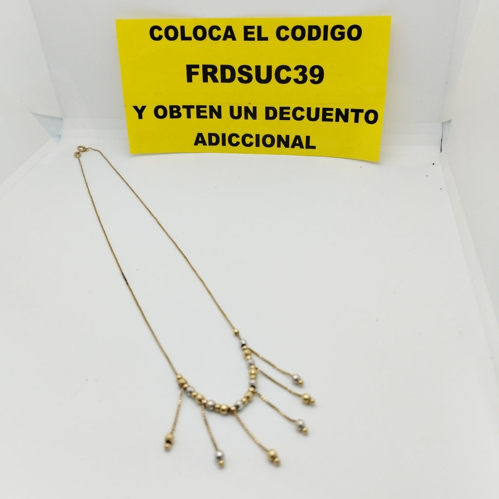 GARGANTILLA ORO 14 K 3.6 GRMS (SEMINUEVO)