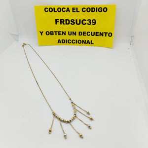 GARGANTILLA ORO 14 K 3.6 GRMS (SEMINUEVO)