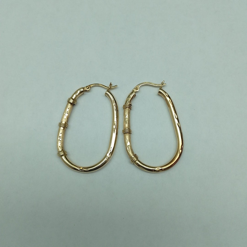ARRACADAS PAR ORO 14 K 3.5 GRMS (SEMINUEVO)