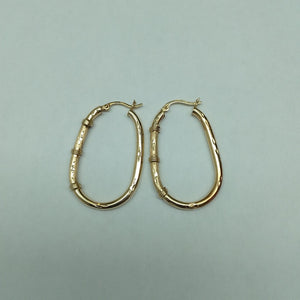 ARRACADAS PAR ORO 14 K 3.5 GRMS (SEMINUEVO)