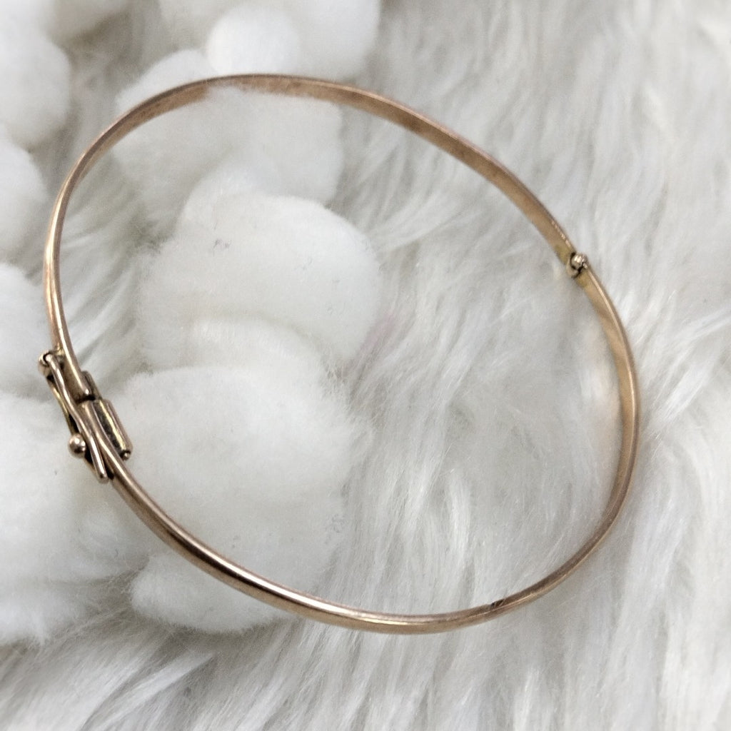 PULSERA RIGIDA ORO 8 K 7.4 GRMS (SEMINUEVO)