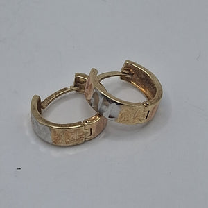 ARETES PAR ORO 14 K 1.5 GRMS (SEMINUEVO)
