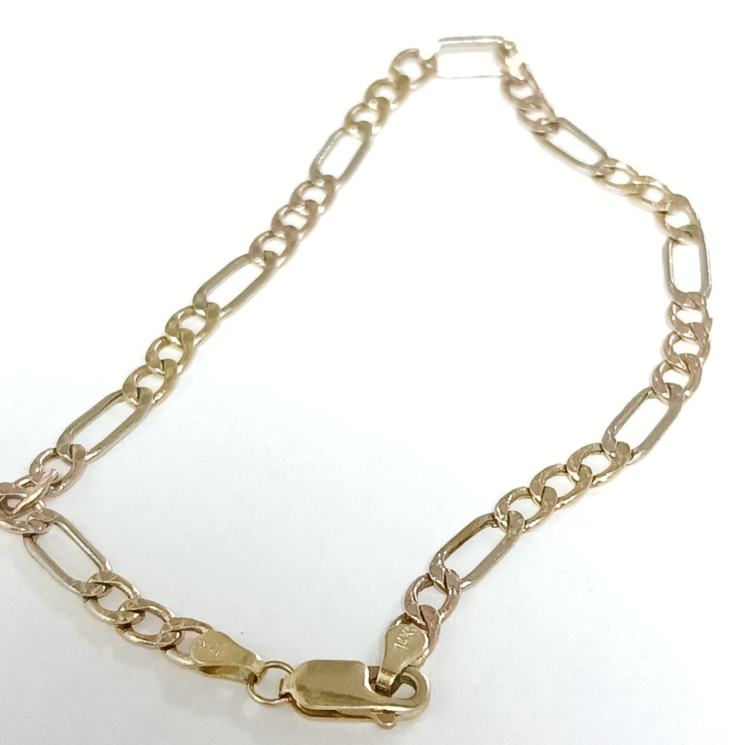 PULSERA ORO 14 K 3.3 GRMS (SEMINUEVO)