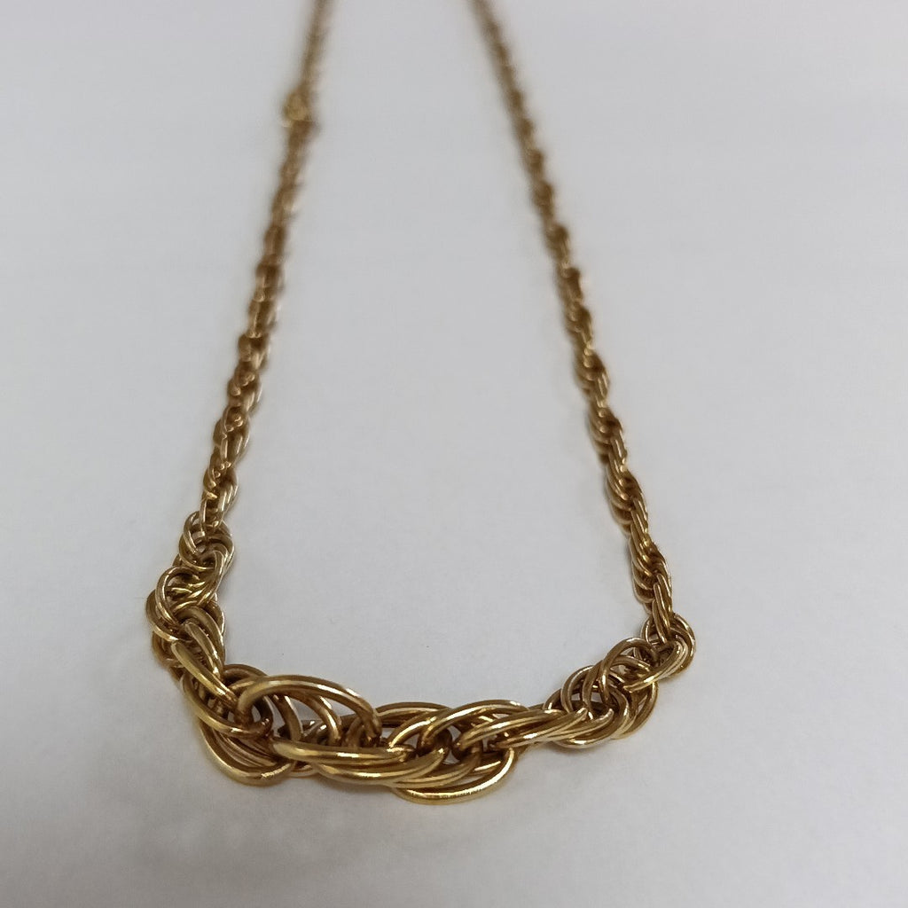 GARGANTILLA ORO 14 K 4.3 GRMS (SEMINUEVO)