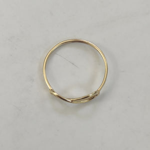 ANILLO ORO 10 K 0.8 GRMS (SEMINUEVO)
