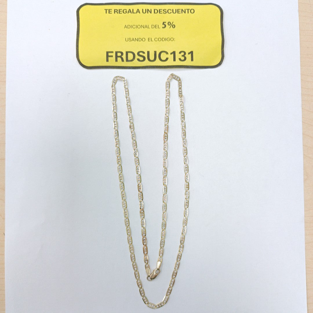 CADENA ORO 14 K 8,60 GRMS (SEMINUEVO)