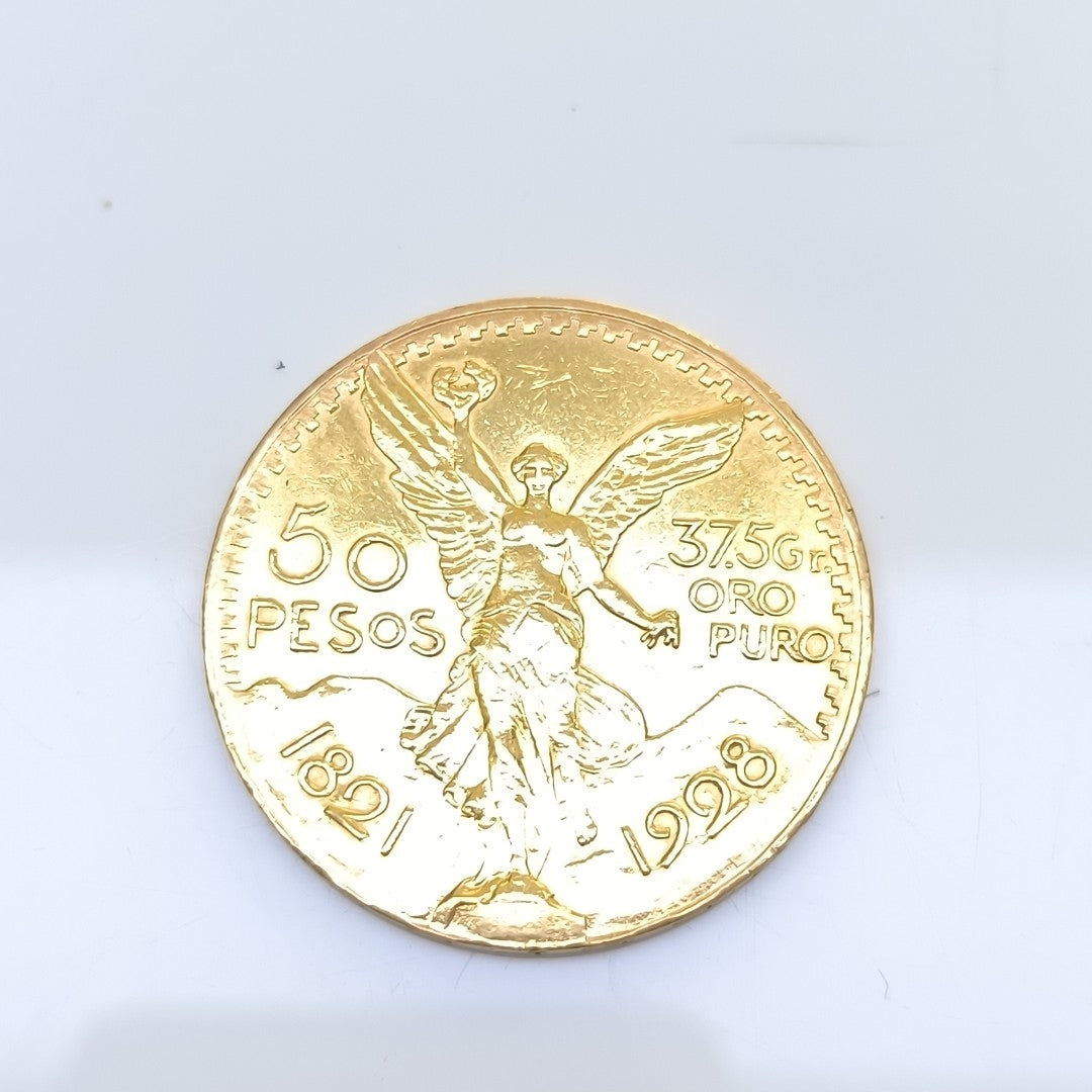 K1 41,60 GRMS 21 K IDENTIFICACIÓN MONEDA NOMINATIVA MONEDAS PESOS 50 PESOS (SEMINUEVO)