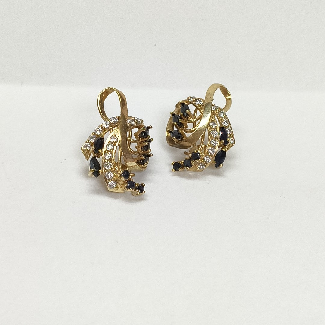ARETES PAR ORO 8 K 6.9 GRMS (SEMINUEVO)